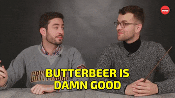 Harry Potter Beer GIF by BuzzFeed