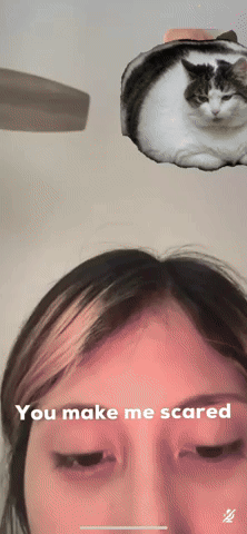 You Make Me Scared GIF