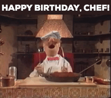 Happy Birthday Chef GIF