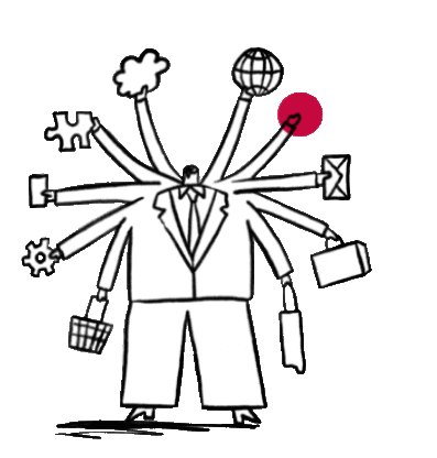 Working Sticker by Intershop