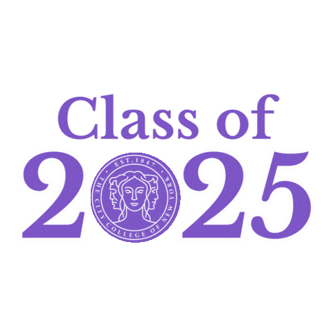 Graduation Cuny Sticker by The City College of New York