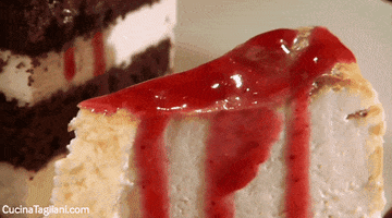 cucinatagliani dessert strawberry dulce cheesecake GIF