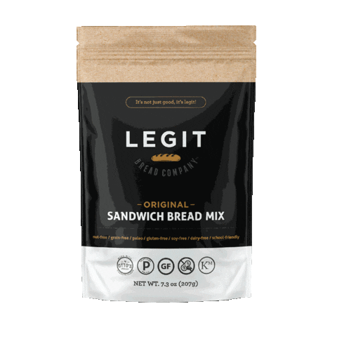 Legit Bread Company Sticker