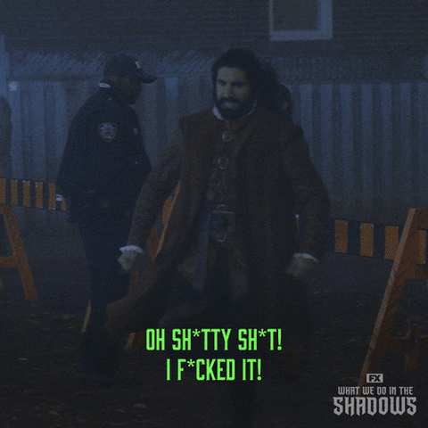 Running Away Fx Networks GIF by What We Do in the Shadows