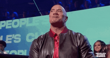 The Rock Smiling GIF by E!