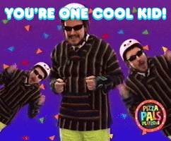 Meowwolf Cool Kid GIF by PIZZA PALS PLAYZONE