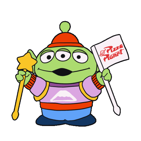 Toy Story Alien Sticker