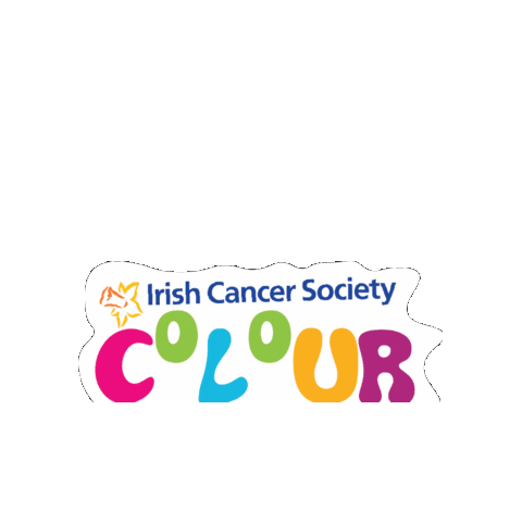 Colour Dash Sticker by irishcancersociety