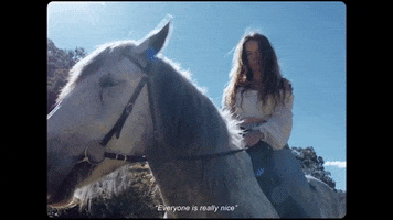 Horses Being Nice GIF by Mallrat