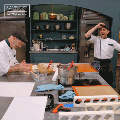 Bake Off Happy Dance GIF by The Great British Bake Off