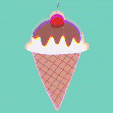 Ice Cream Summer GIF by Daisy Lemon