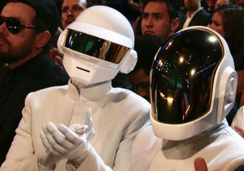 Daft Punk Reaction GIF - Find & Share on GIPHY