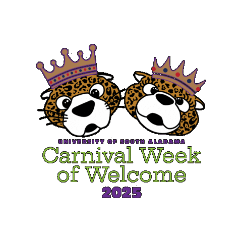 Usa Southpaw Sticker by University of South Alabama