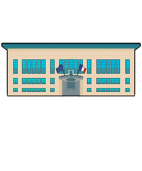 Boulogne-Billancourt Architecture Sticker by OTBB92