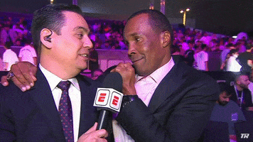 Interviewing Espn GIF by Top Rank Boxing