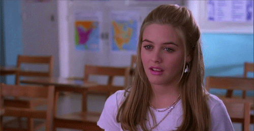 Alicia Silverstone Flirting GIF - Find & Share on GIPHY