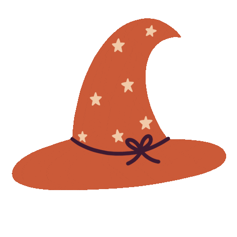 Halloween Stars Sticker by Happy Mouse Studio