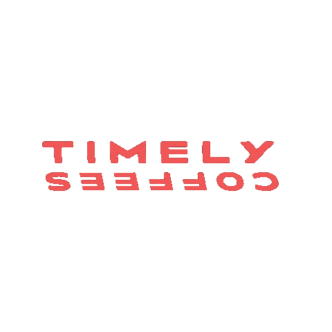 Timely Coffees Sticker