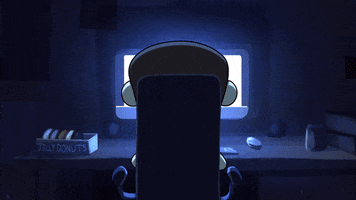 Computer Eat GIF by ListenMiCaribbean