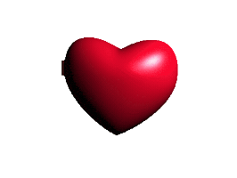Heart Hello Sticker