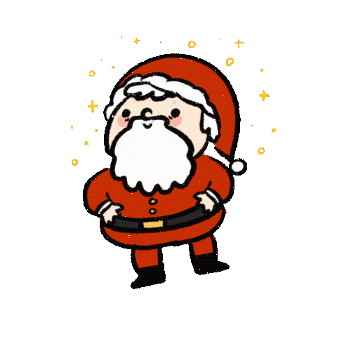Santa Claus Christmas Sticker