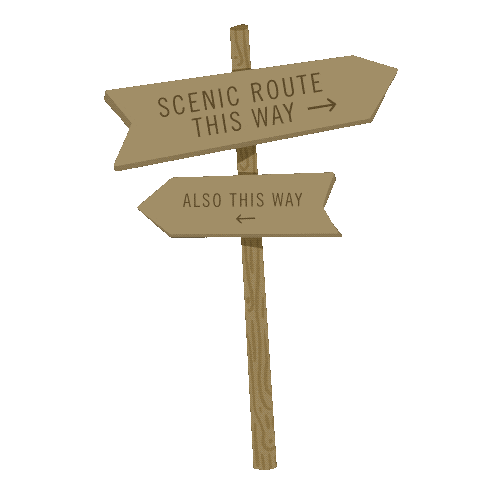 Ginger Sticker by The Strait & Narrow