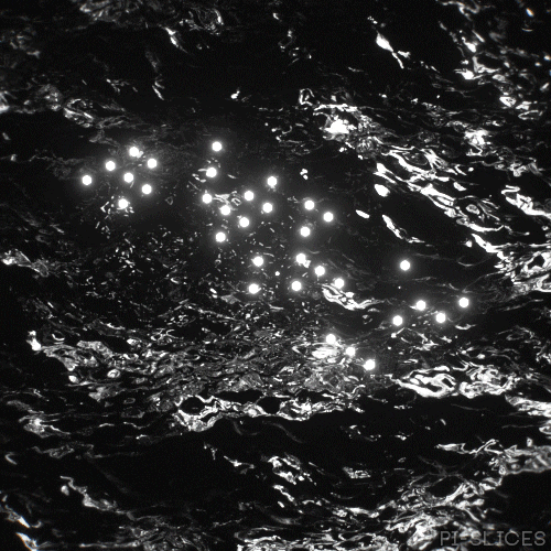 Glow Black And White GIF by Pi-Slices