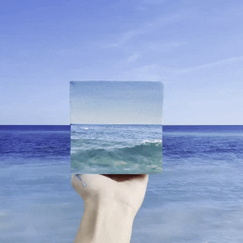Summer Beach GIF by Eleana Chrysanthou