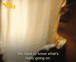 Whats Going On Wtf GIF by Blink Twice Movie