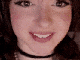 Interested Beautiful Girl GIF