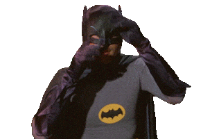 Happy Adam West Sticker by Bell Brothers