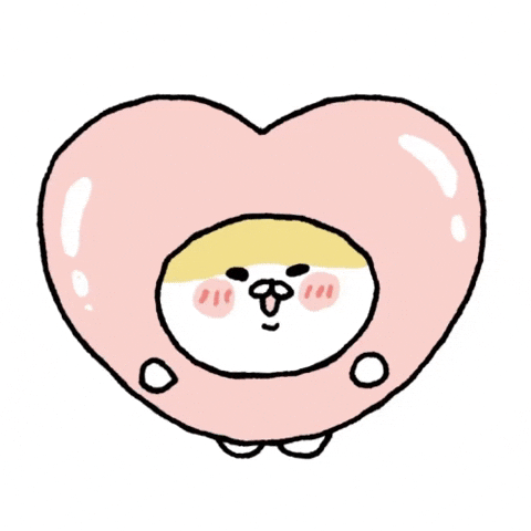 Fat Cat Heart GIF