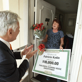 Excited 10K GIF by Publishers Clearing House