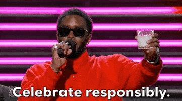 P Diddy Drinking GIF by Billboard Music Awards