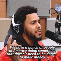 J Cole Interview GIF