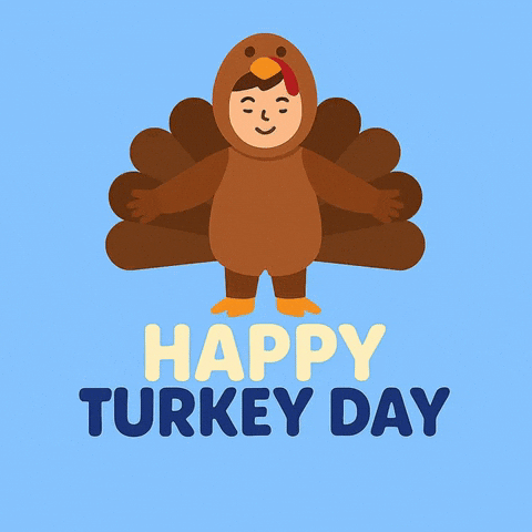 Thanksgiving Day GIF by Brzzy
