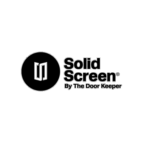Solid Screen Doors Sticker