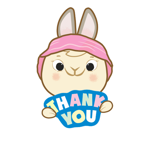 Thanks Thank You Sticker by familiesforlife.sg