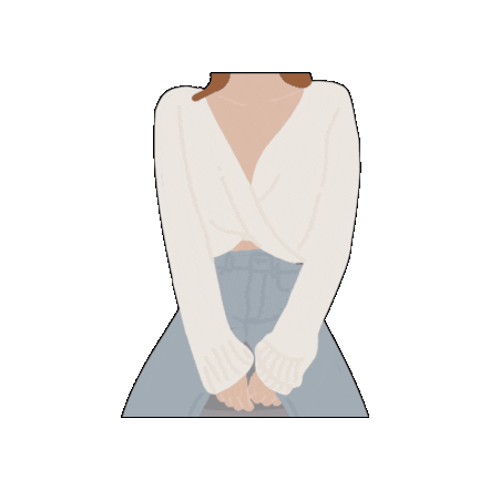 Girl Sticker