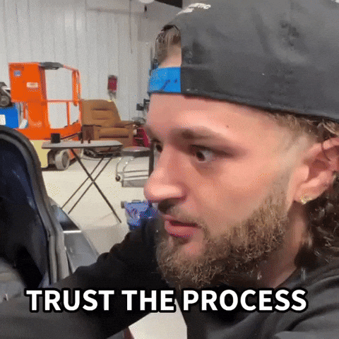 Sweat Trusttheprocess GIF by Big Indian Drift Pit
