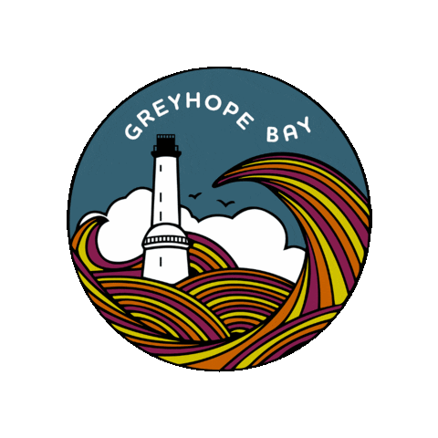 Greyhope Bay Sticker