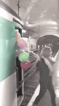 RATP paris balloon bus subway GIF