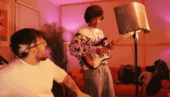 Rock Guitar GIF by Tajiez