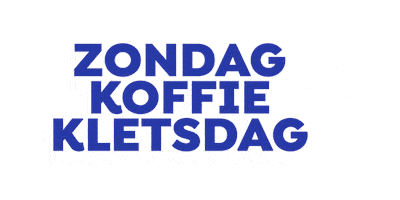 Kletsen Sticker by De Zondag