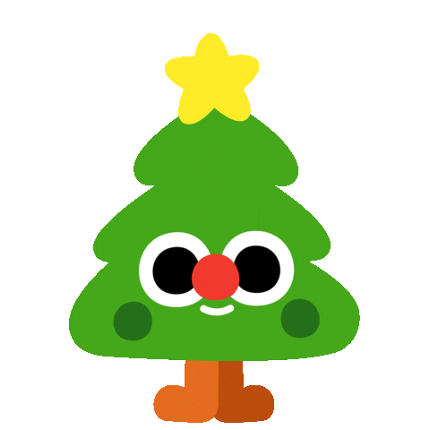 Christmas Tree Sticker by Emo Díaz