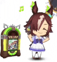Uma Musume Pretty Derby Dancing GIF