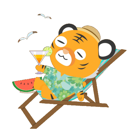 Relax Vacation Sticker by tigerairhoojiang