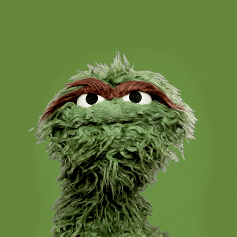 Oscar The Grouch GIF by Sesame Street