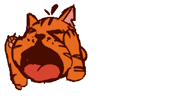Cat Scream Sticker