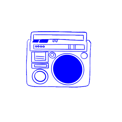 Radio Box Sticker by soulbox_danceschool